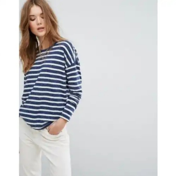 90's Style LEE Classic Stripe T Shirt Large - Picture 4 of 9